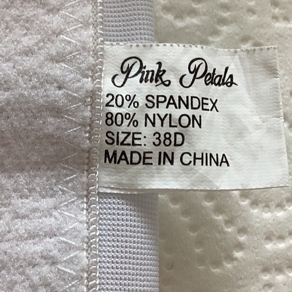 Pink Petals Control Shaper (Girdle) White, 30C,  Adjustable Straps - Picture 8 of 12